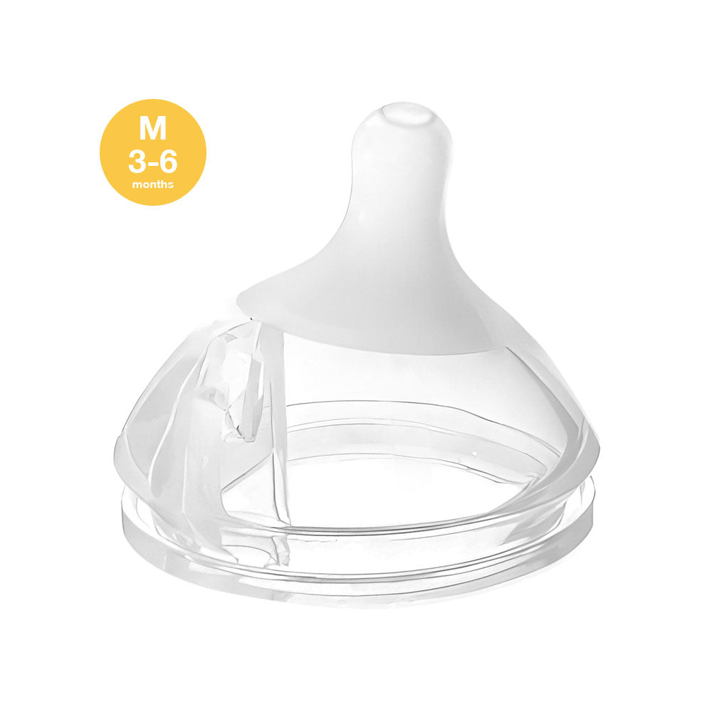 Tiny's Angled Anti-Colic Nipple (3-6m) Flow 2 - 1 Piece