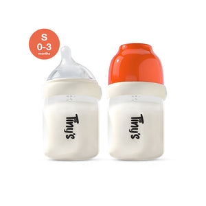 Tiny's Anti-Colic Bottle (0-3m) 120ml - Orange