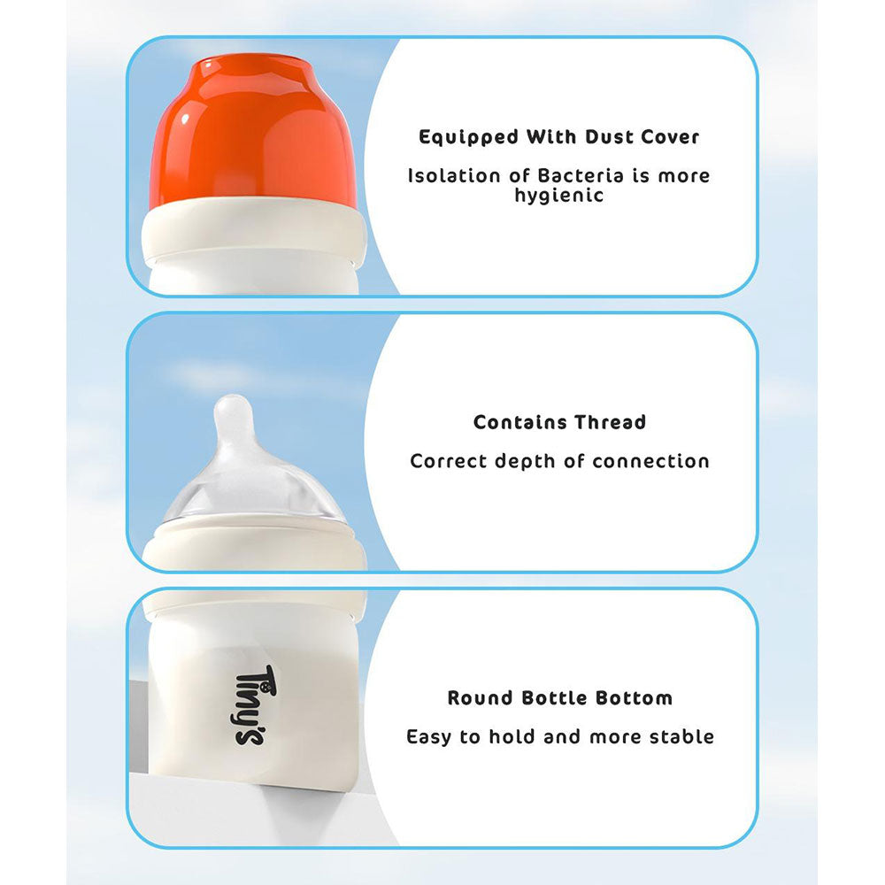 Tiny's Anti-Colic Plastic Bottle