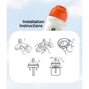 Tiny's Anti-Colic Plastic Bottle
