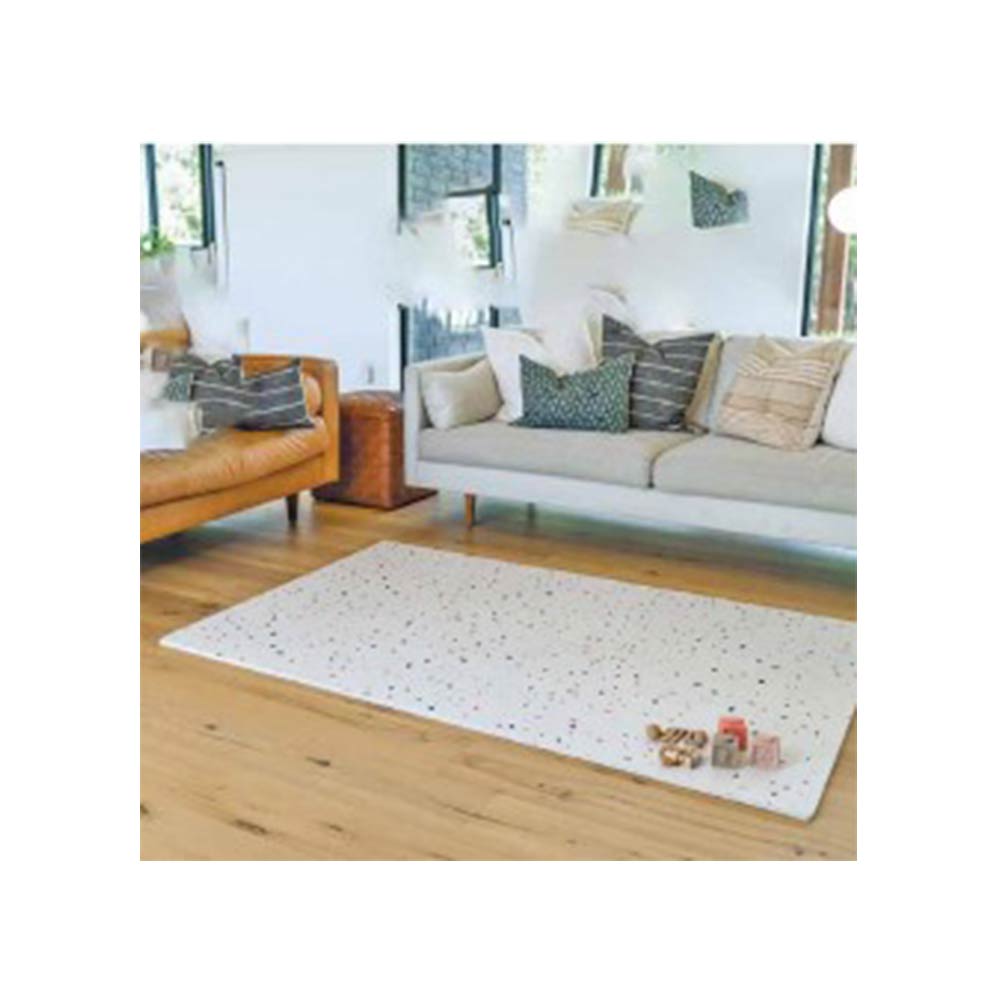 Tiny's Eva Play Mat Creamy White Terrazo (60x60cm) - 6 Pcs