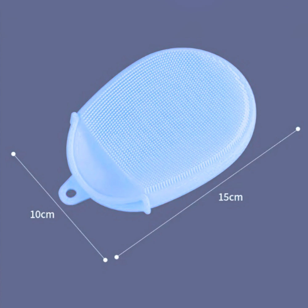 Tiny's Silicone Shower Brush - Blue