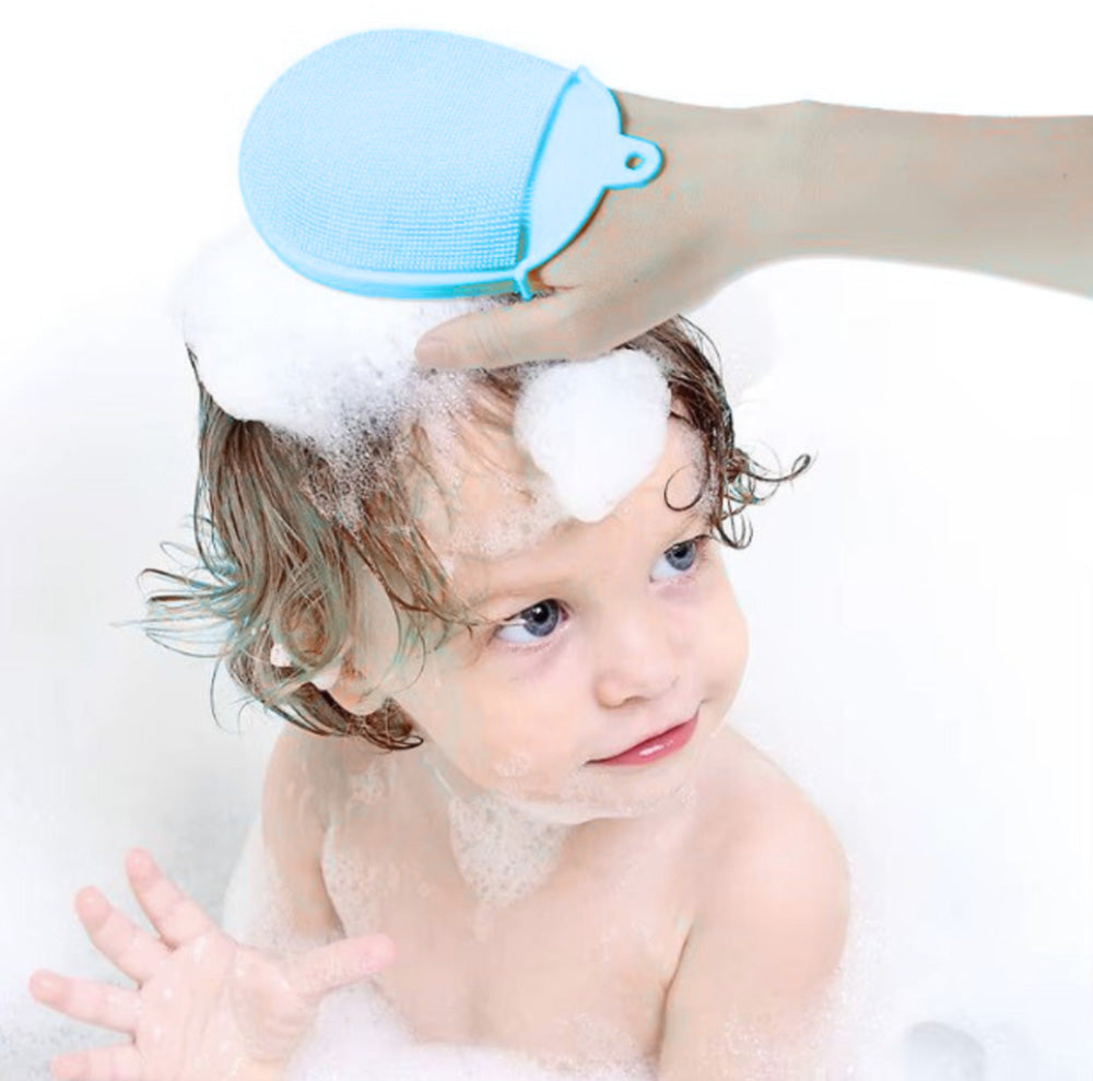 Tiny's Silicone Shower Brush - Blue