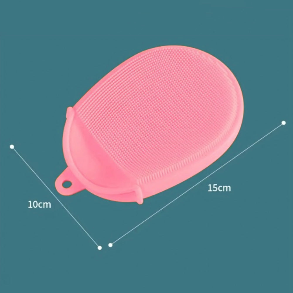 Tiny's Silicone Shower Brush - Pink