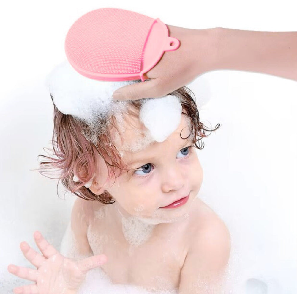 Tiny's Silicone Shower Brush - Pink