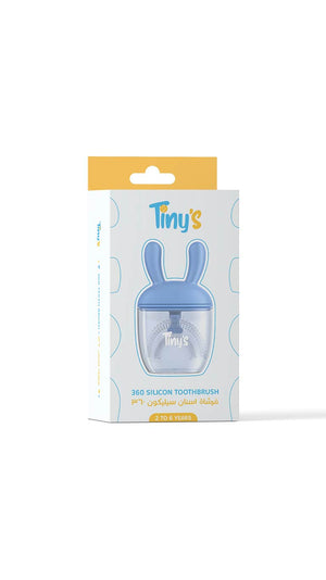 Tiny's 360 Silicon Toothbrush - Blue