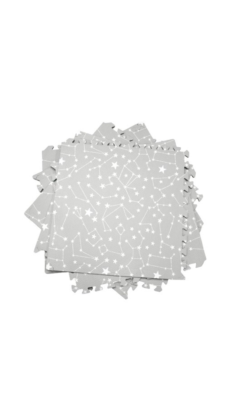 	Tiny’s Evy Mat – Gray with Stars