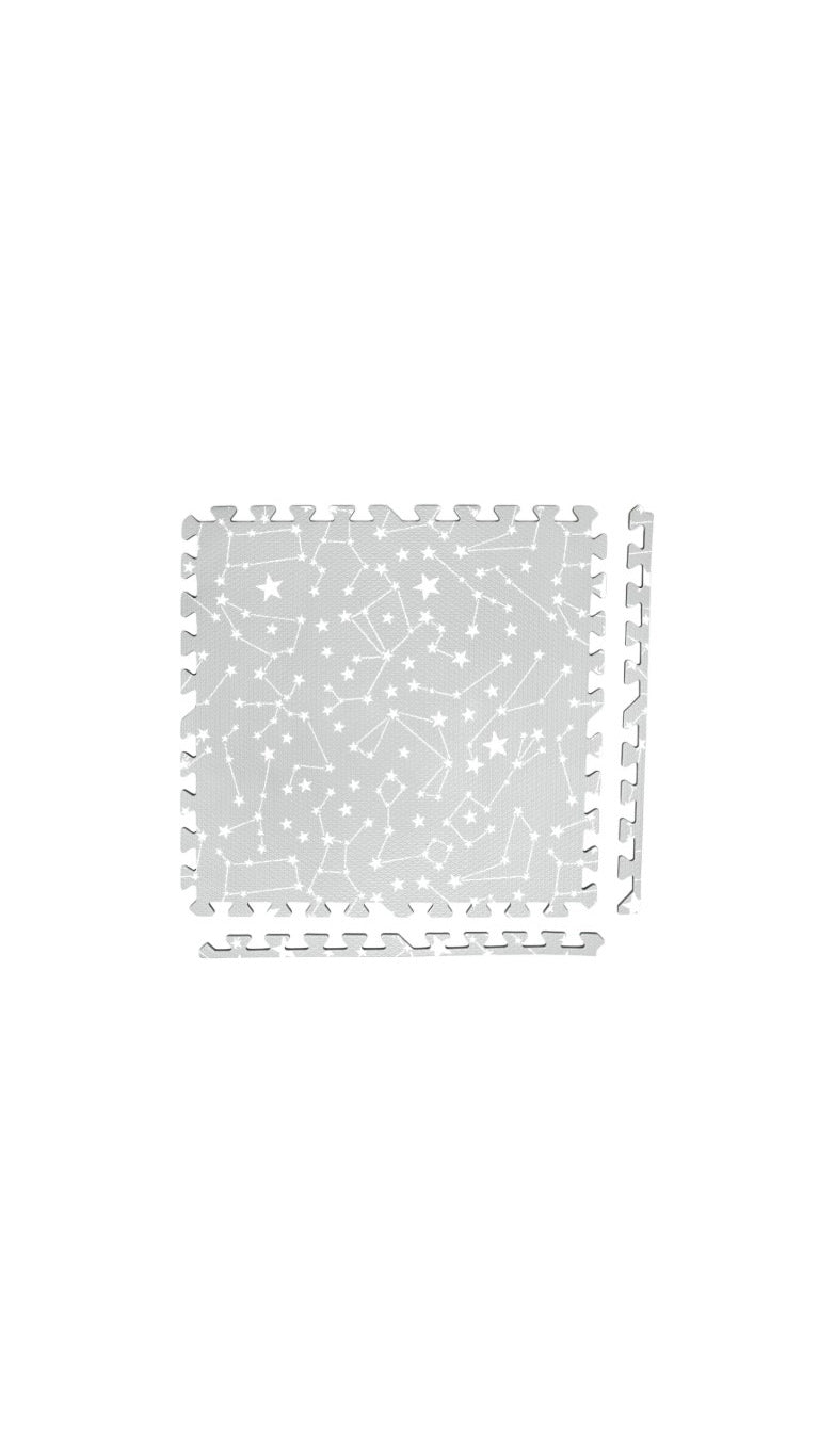 	Tiny’s Evy Mat – Gray with Stars