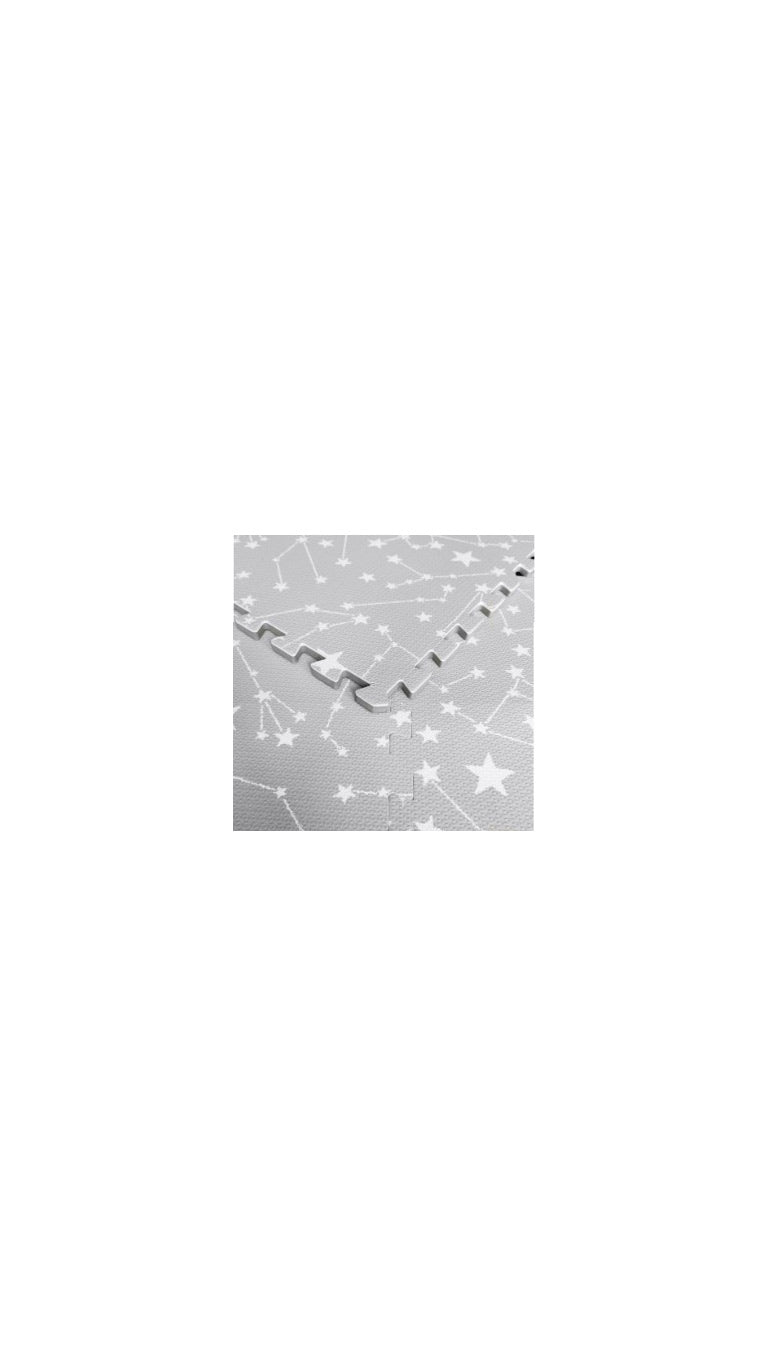 	Tiny’s Evy Mat – Gray with Stars