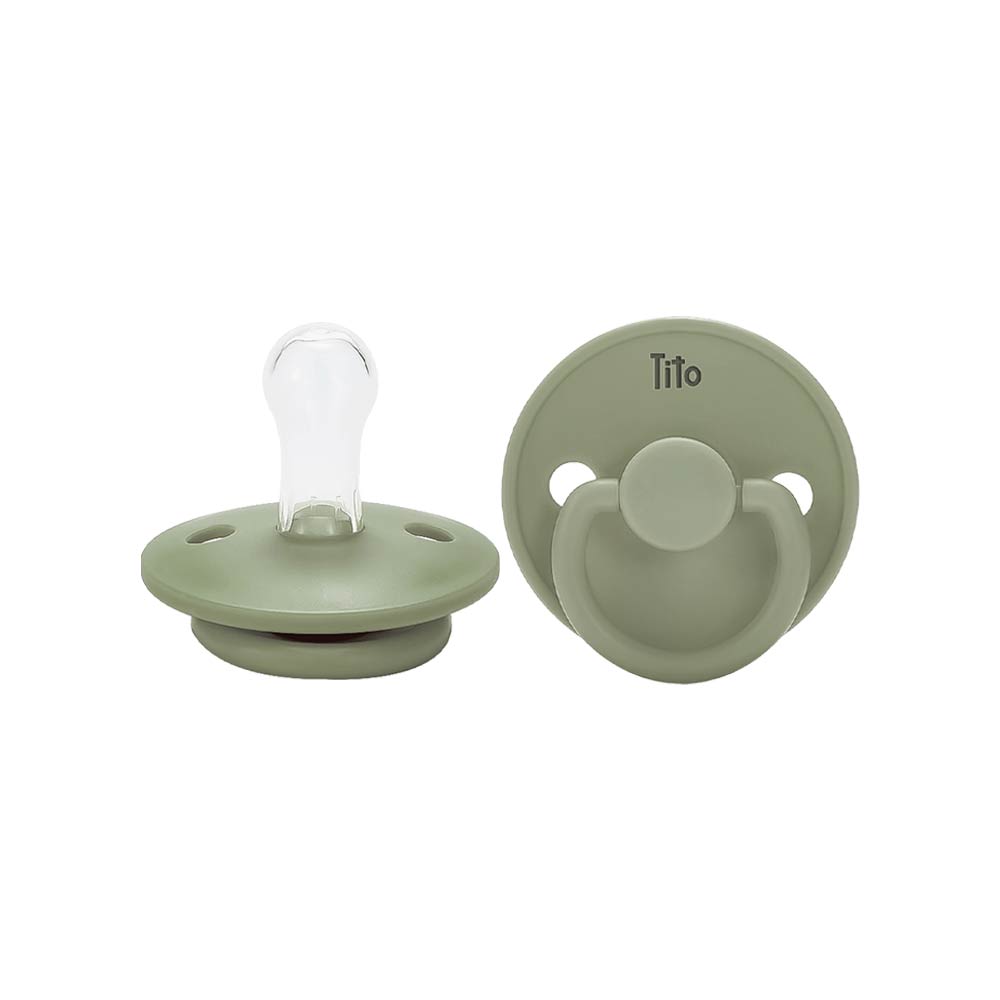 Tito Colour Pacifiers Mint Green