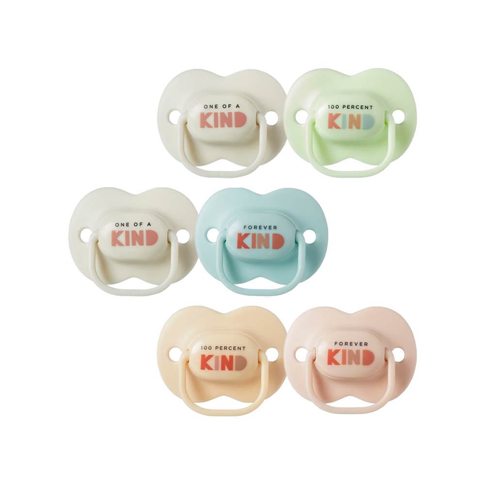 Tommee Tippee Anytime Orthodontic Pacifiers (0-6m) - 2 Pcs Mix Colors