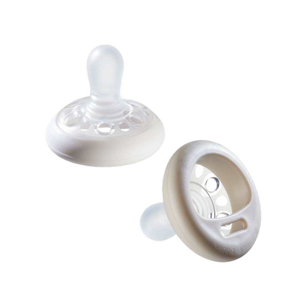 Tommee Tippee Breast-Like Soother (0-6m) - 2 Pcs
