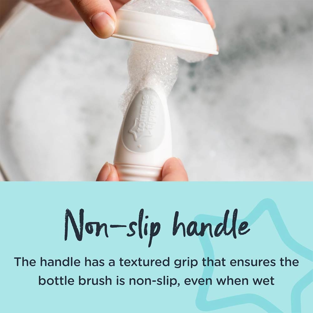 Tommee Tippee Essential Bottle Brush and Teat Cleaner