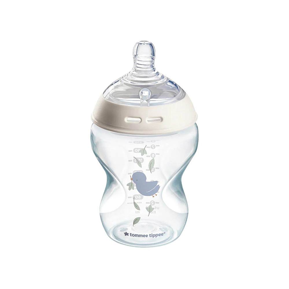 Tommee Tippee Natural Start Anti-Colic Bottle 260ml (0m+) - Decorated