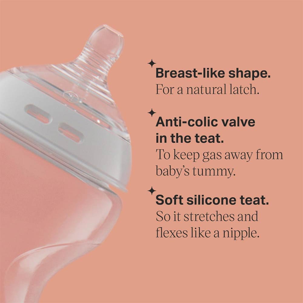 Tommee Tippee Natural Start Anti-Colic Bottles 260ml (0m+)