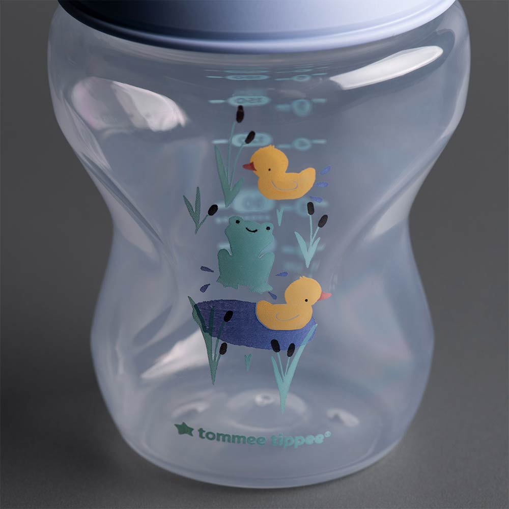 Tommee Tippee Natural Start Anti-Colic Bottles 260ml (0m+) Boy - 2 Pcs
