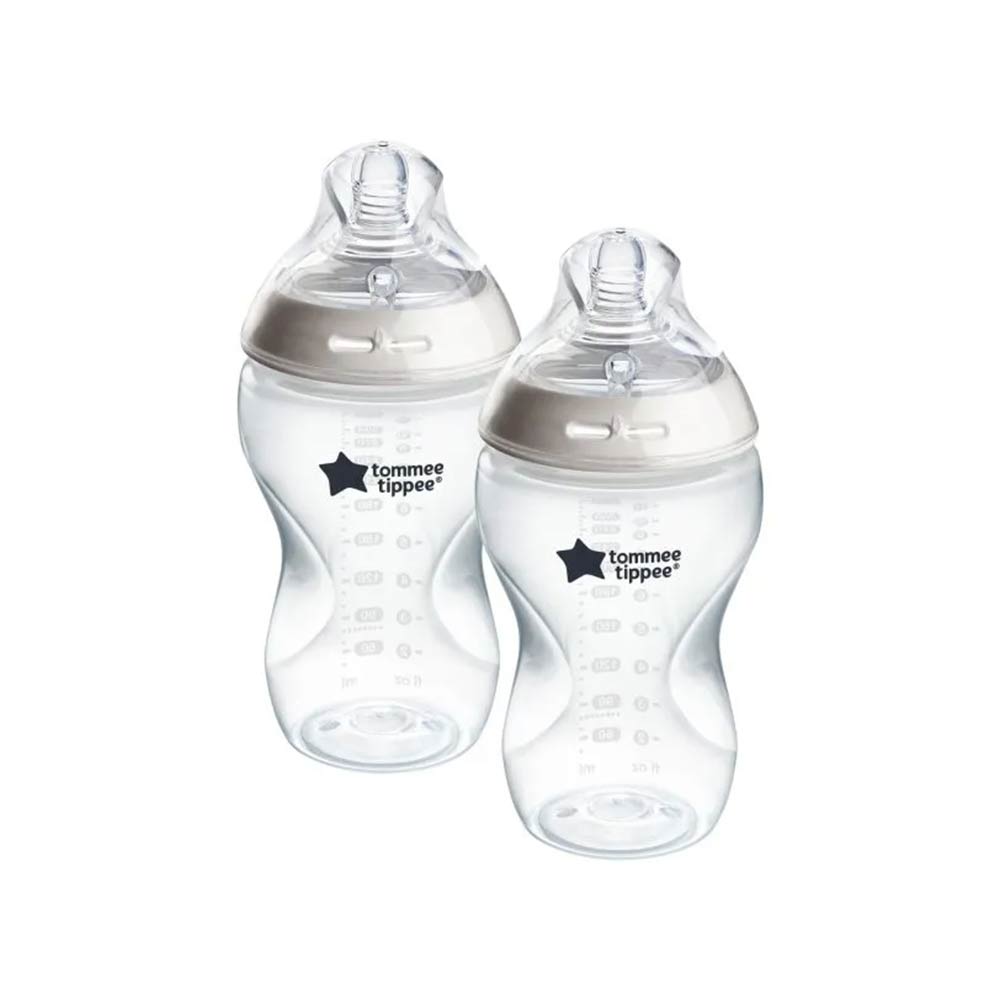 Tommee Tippee Natural Start Anti-Colic Bottles 340ml (3m+) - 2 Pcs