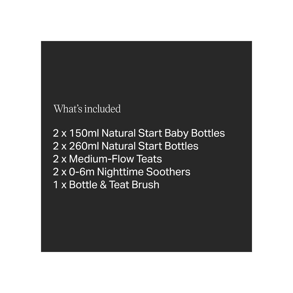 Tommee Tippee Natural Start Newborn Starter Set - 9 Piece Set