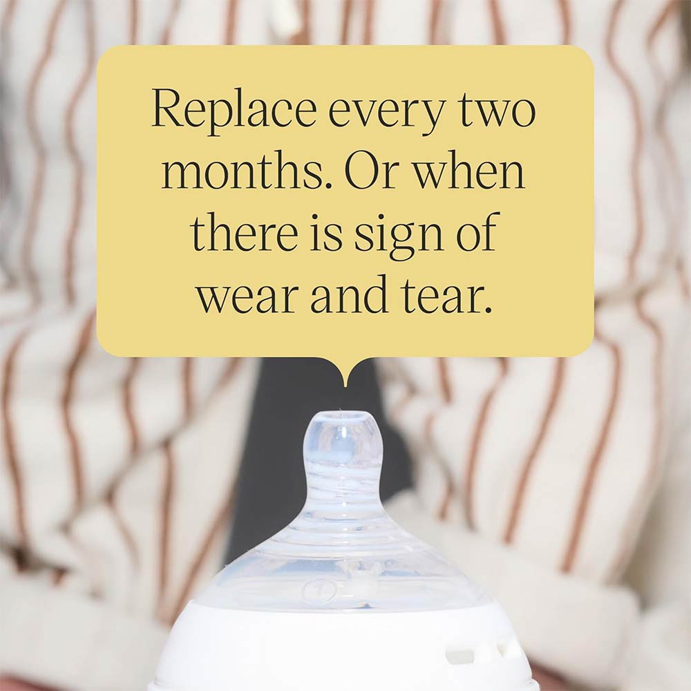 Tommee Tippee Natural Start Teats (0m+) - 2 Pcs