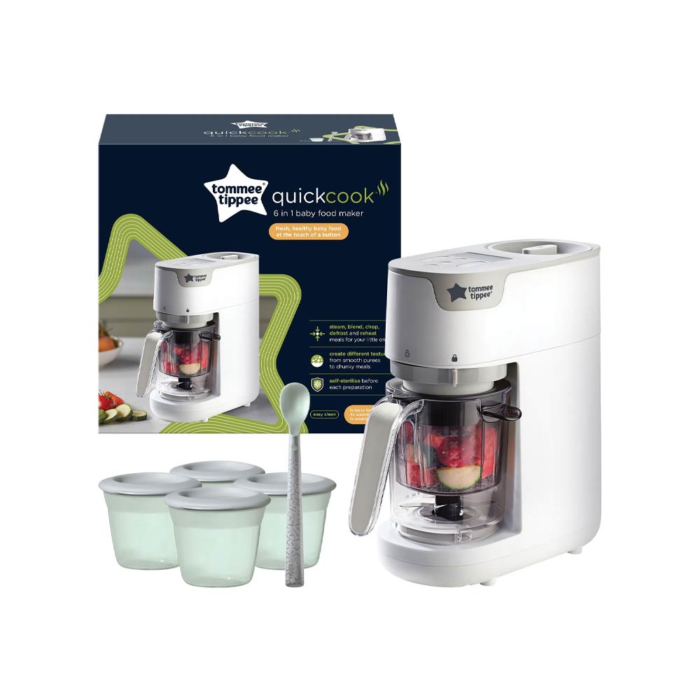 Tommee Tippee Quick Cook 6 in 1 Food Maker