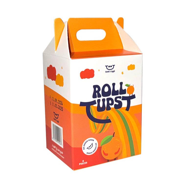 Toot Orange Roll 27g - 6 pcs (2yrs+)