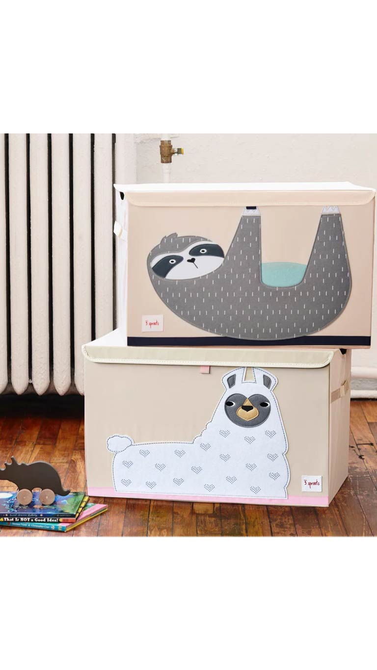 3 Sprouts Toy Chest - Llama