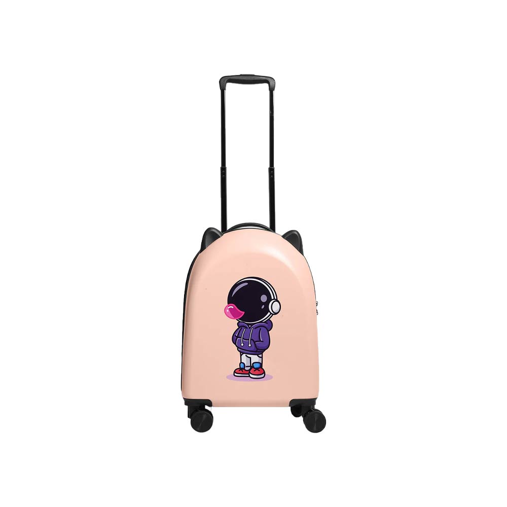 Travel Pals 18 Inch Kids Travel Suitcase On Wheels - Pink