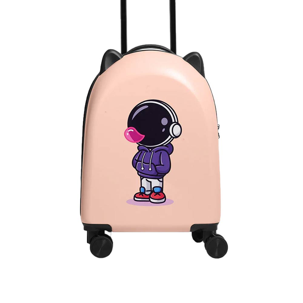 Travel Pals 18 Inch Kids Travel Suitcase On Wheels - Pink