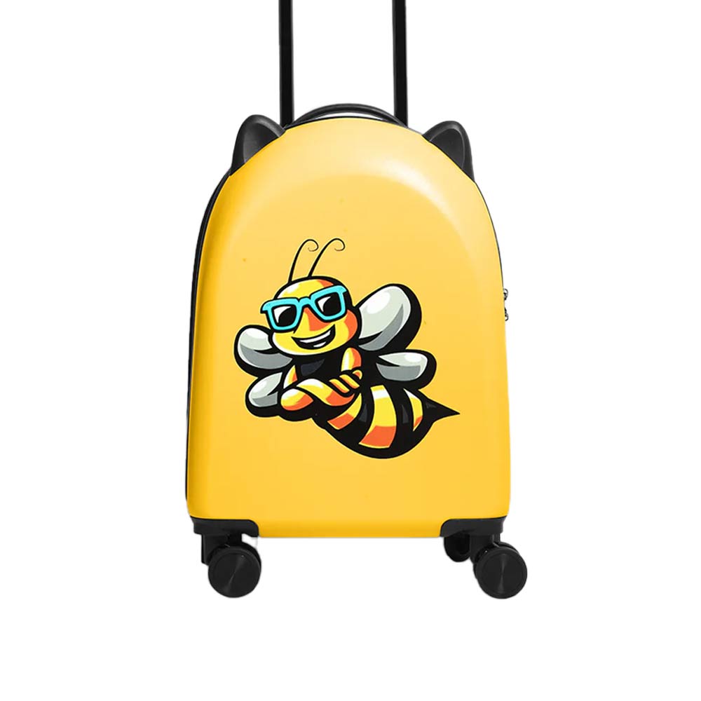 Travel Pals 18 Inch Kids Travel Suitcase On Wheels - Yellow
