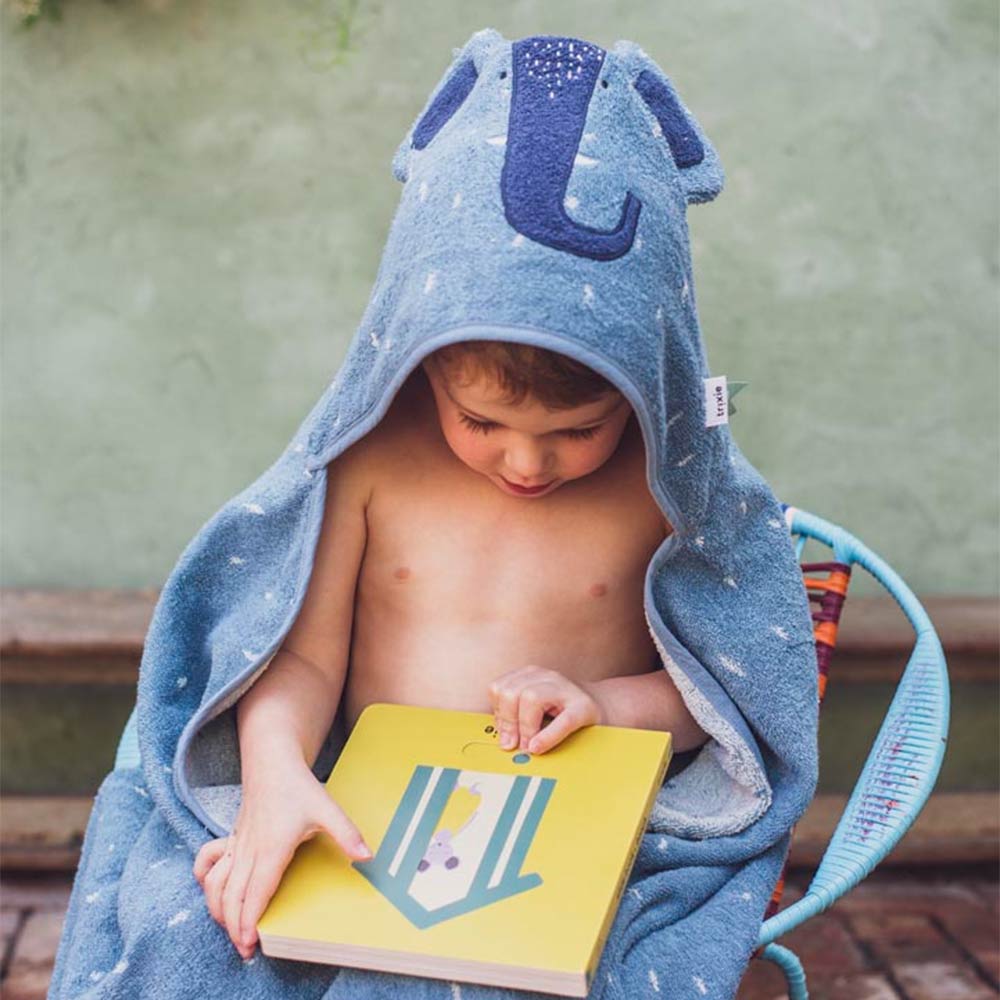 Trixie Hooded Towel - Mrs. Elephant