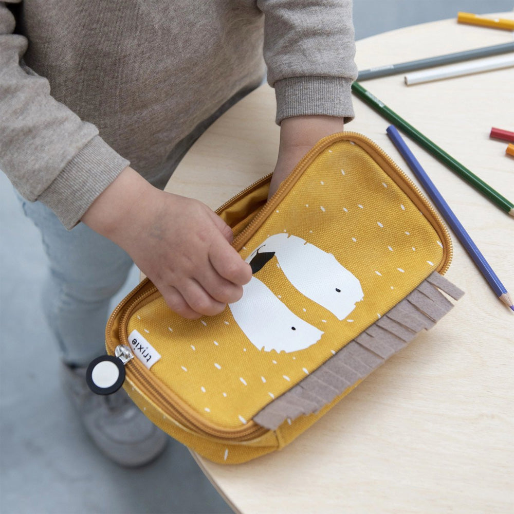 Trixie Pencil Case Rectangular - Mr. Lion