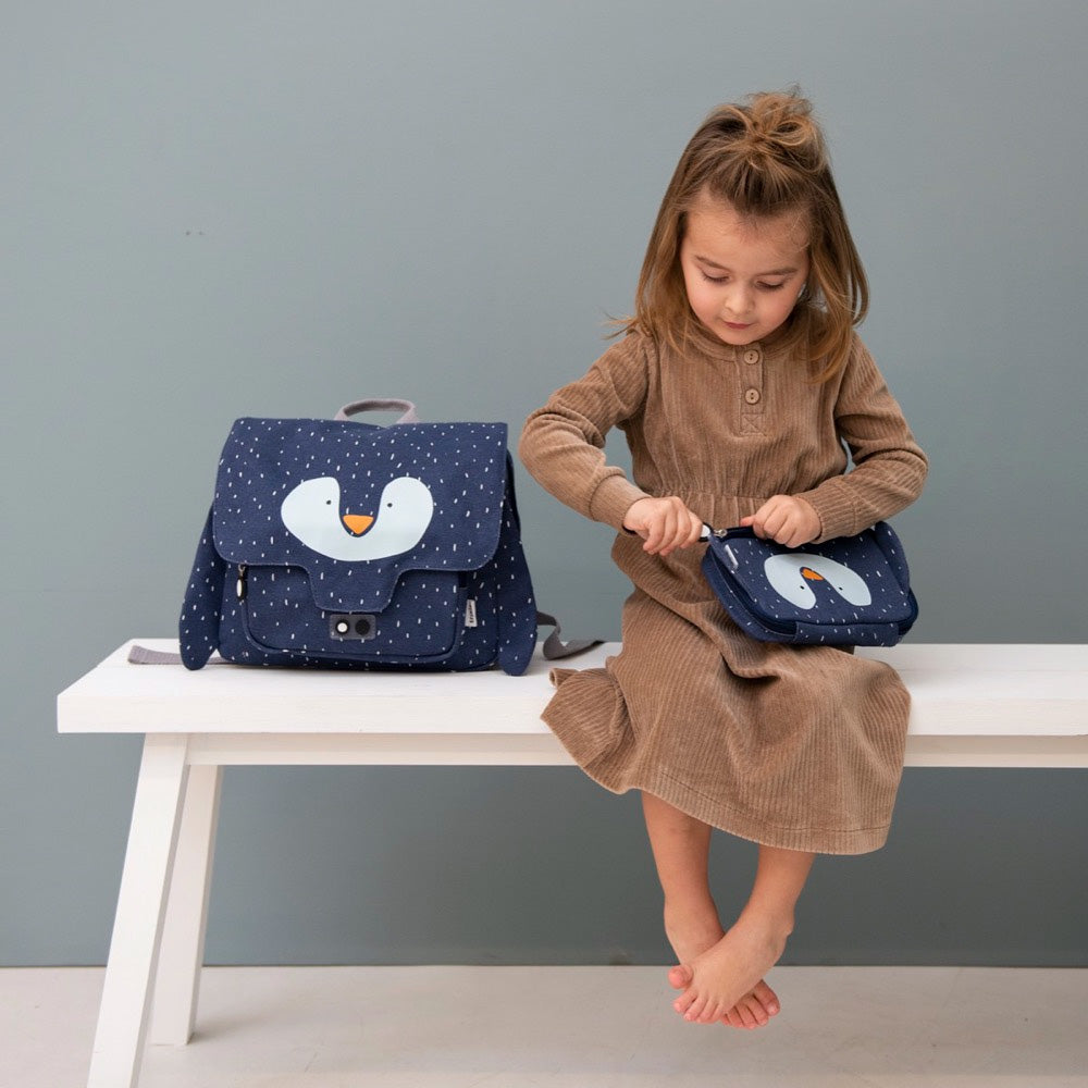 Trixie Pencil Case Rectangular - Mr. Penguin