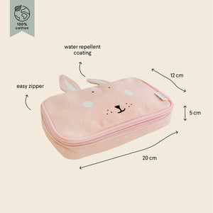 Trixie Pencil Case Rectangular - Mrs. Rabbit