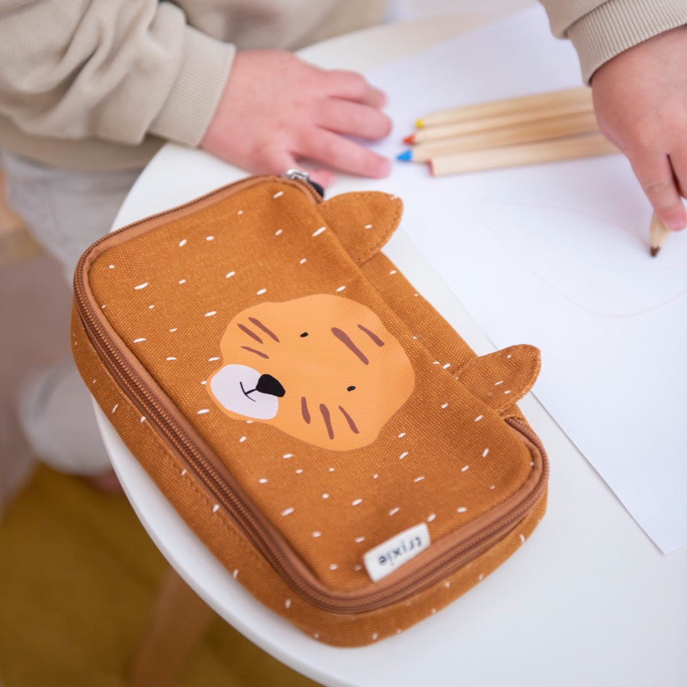 Trixie Pencil Case Rectangular - Mr. Tiger
