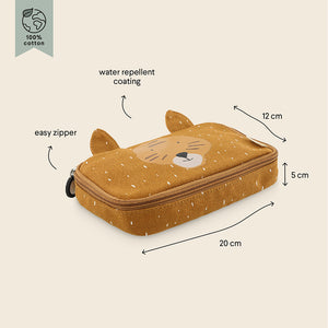 Trixie Pencil Case Rectangular - Mr. Tiger
