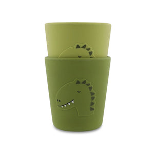 Trixie Silicone Cup 2 Pcs - Mr. Dino