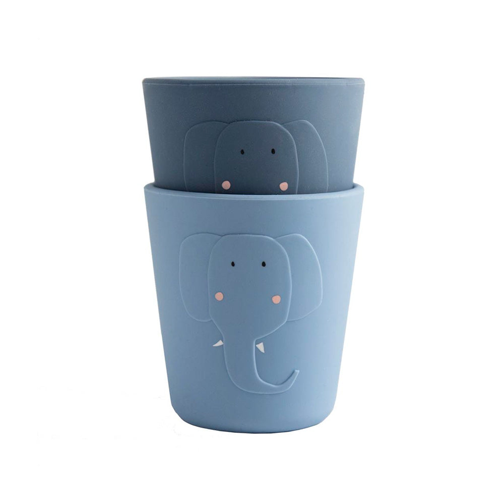 Trixie Silicone Cup 2 Pcs - Mrs. Elephant
