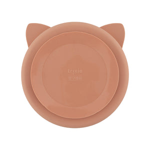 Trixie Silicone Divided Suction Plate - Mrs. Cat