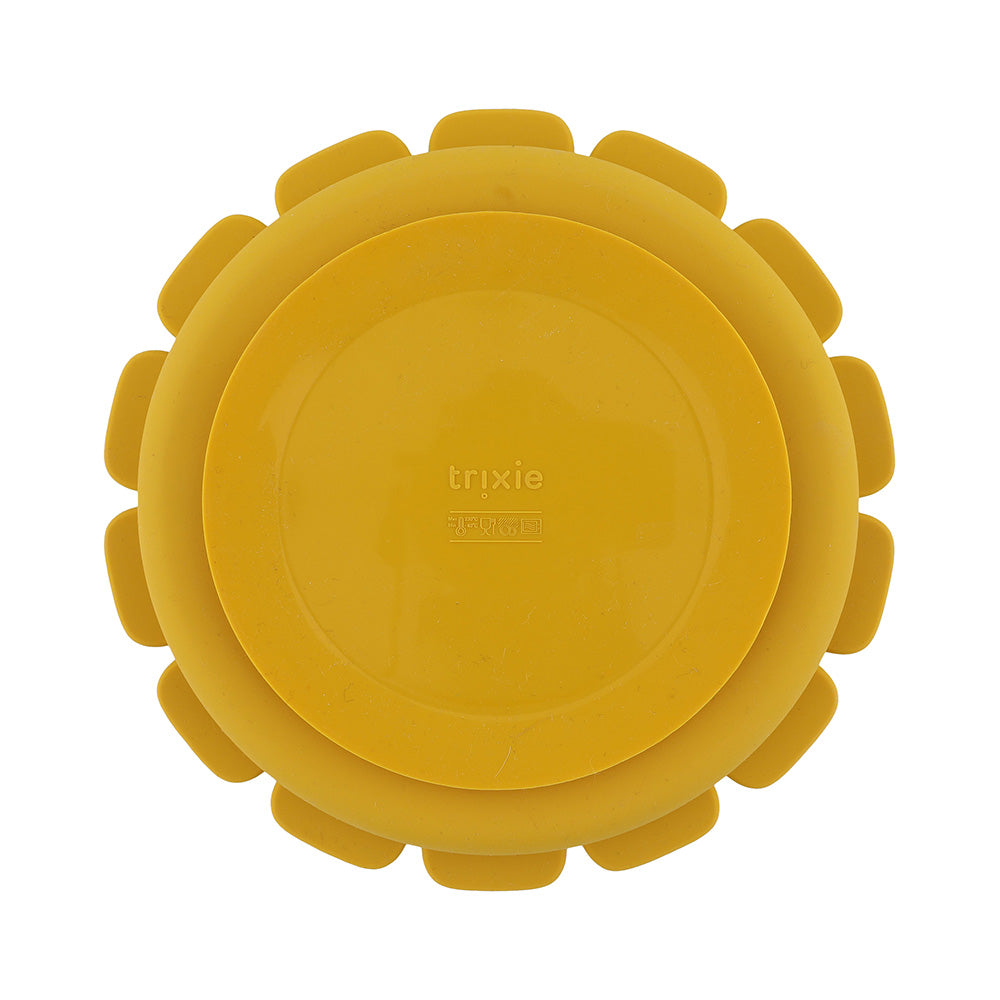 Trixie Silicone Divided Suction Plate - Mr. Lion