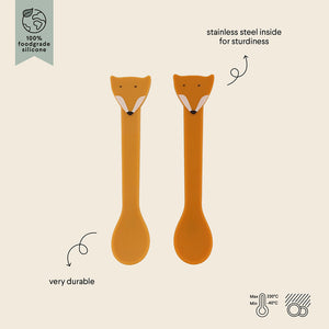 Trixie Silicone Spoon 2 Pcs - Mr. Fox