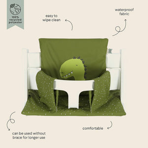 Trixie Waterproof Highchair Cushion - Mr. Dino