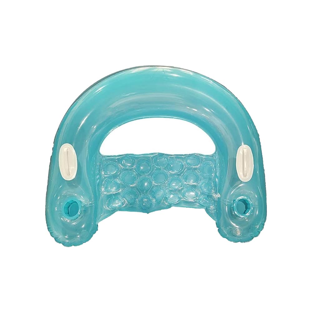 U-Shaped Sequins Water Chaise Lounge (14+Yrs) - Blue