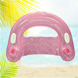 U-Shaped Sequins Water Chaise Lounge (14+Yrs) - Pink