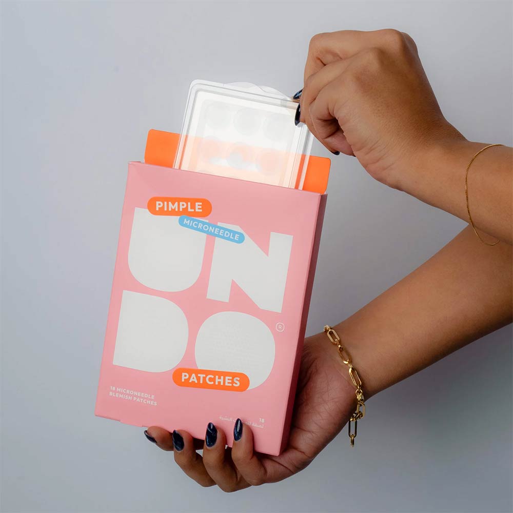 Undo Pimple Microneedle Blemish Patches - 18 Pcs