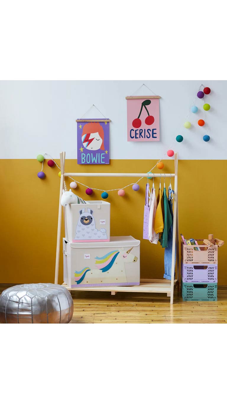 3 Sprouts Toy Chest - Unicorn