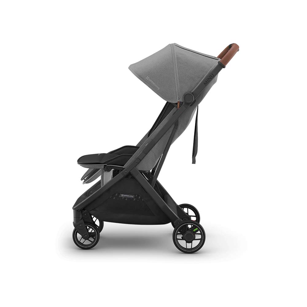 Uppababy Minu V3 Stroller - Greyson Charcoal Mélange