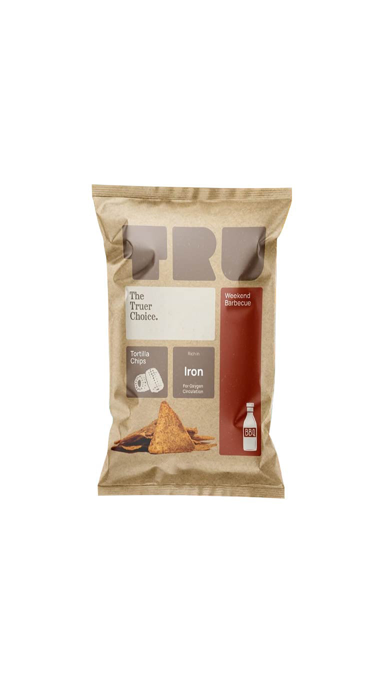 Prolife Tru Tortilla Chips - Weekend Barbecue Flavor with Minerals (90gm)