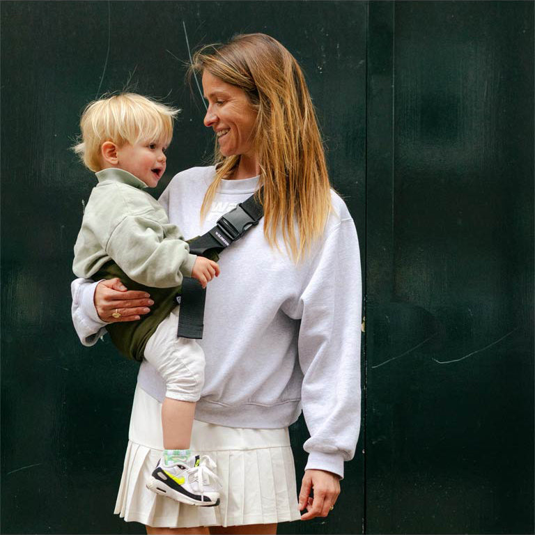 Wildride The Toddler Swing Carrier (9m+) 20Kg – Army Green