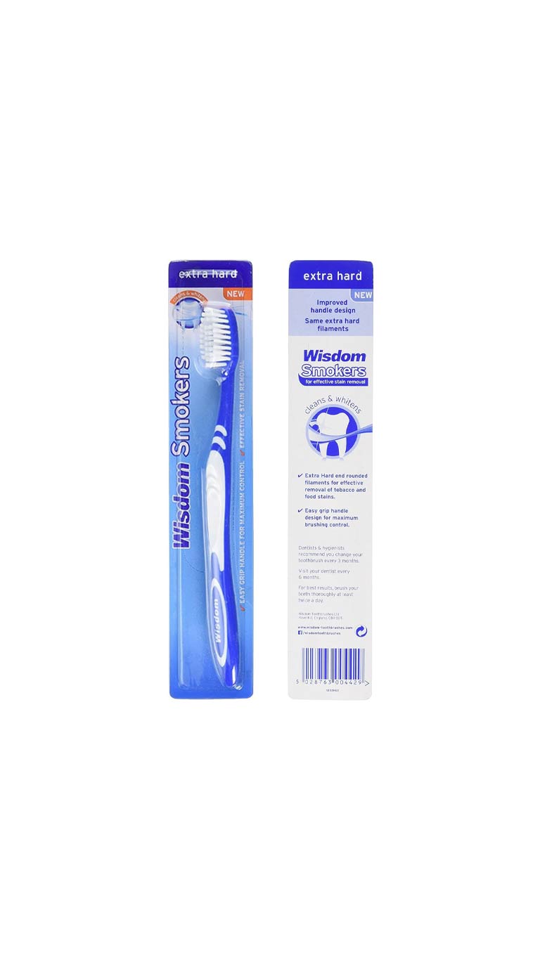 Wisdom Smokers Toothbrush - Extra Hard