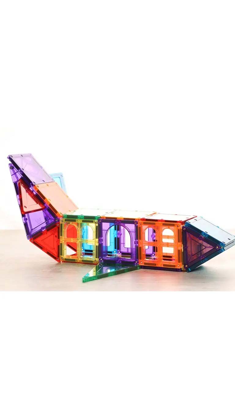 WonderMags3DMagneticTiles136Pcs3